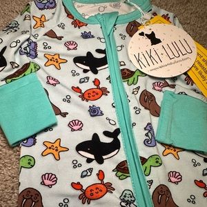 Kiki & lulu NWT bamboo convertible footie